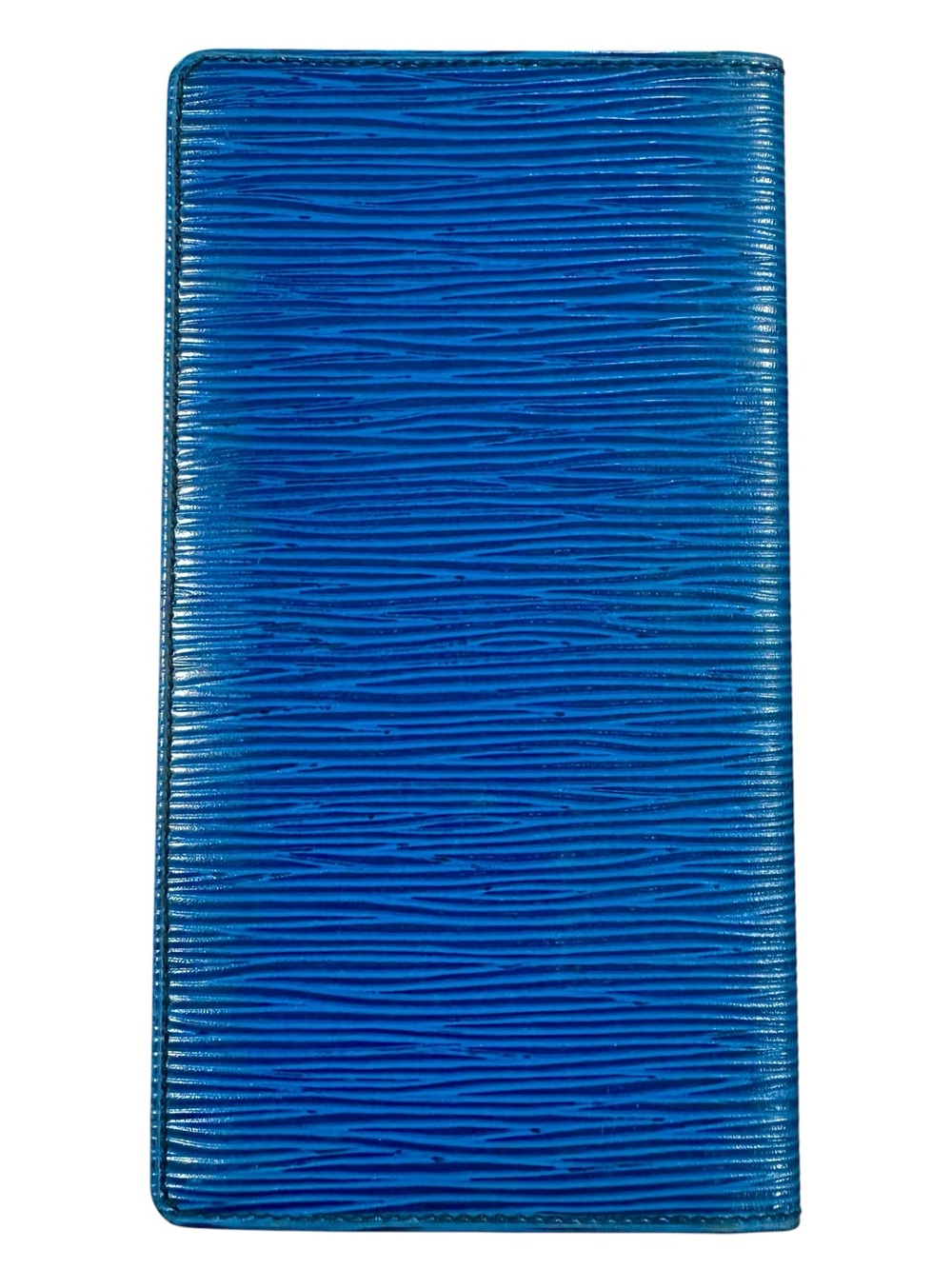 Louis Vuitton Blue Epi Leather Malletier Bifold Long Wallet - Picture 3 of 14